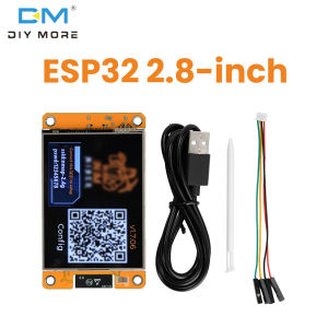 diymore ESP32 2.8-inch OLED display development board ESP32-2432S028 development board for hash rate computing Type C interface