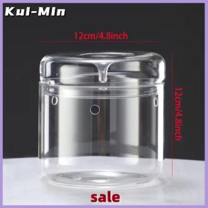 Kui-Min Glass Bottles Creativity Dew Collection Glass Vase Micro Landscape Succulent Moss Landscape Glass Terrarium Home Decor