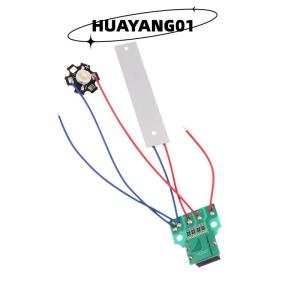 HUAYANG01 [HOT FASHION] Double LED Light Board With Control Switch DC 3.7-5V Flashlight Night Lighting Desk Lamp DIY Accessory