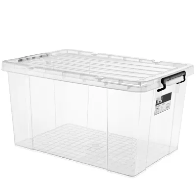 (JIJI.SG) BLASIUS Stackable Transparent Storage Box- Organizer / Container / Storage Box