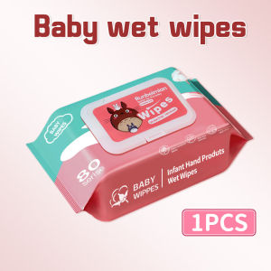Organic Baby Wipes 80pcs 10 packs Baby Wipes 99% Water Hypoallergenic Wet Wipes Water Wipes For Baby On Sale ( Non-Alcohol-wet wipes )