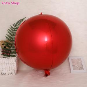 💕 YoYo Shop 💕 4D Sphere 32 Inch Metal Mirror Effect Decorative Balloon For Celebrations And Party Decorations Filling With Helium Can Float