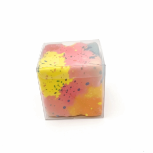 HAPP Slow Rising Maltose Cube Stress Toy Hand Relax Foam TPR Squeeze Toy Creative Pinch Slow Rebound Toy Kids Adults