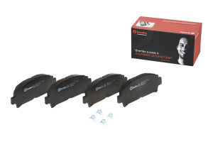 TOYOTA LEVIN GTZ FRONT (DEPAN) & REAR (BELAKANG) BREMBO BRAKE PAD 100% ORIGINAL AUTHENTIC PRODUCT (PRICE FOR 4 PCS)