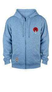 Jaket Distro sweater Hoodie Resleting zipper Pria Fleece Tebal LOGO JAPAN ZEROSECOND. WARNA MERAH TUA