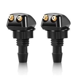 Car Universal Front Windshield Wiper Nozzle Jet Sprayer Hose Tube Connector Kit Spray Water Fan Spout Washer Outlet Adjustment