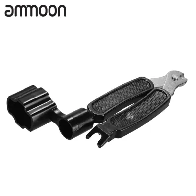 [okoogee]3 in 1 Versatile Guitar Winder String Cutter Pin Puller for Acoustic Electric Guitars Mandolins Strings Change and Maintenance Tool Musical Instrument Accessories