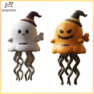 SKISOPGO Dancing Octopus Toy Jellyfish Pumpkin Toy Decompression  Interactive Fun Wind-up Kids Gift Mainan Menari