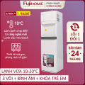 Cây nước nóng lạnh Nhập Khẩu Fujihome WD606ES, bình lọc máy lọc nước nóng lạnh mini uống tiết kiệm điện. 