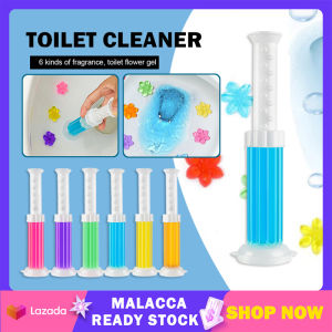 Toilet Gel Cleaner Needle Type Fragrance Flower Stamp Bathroom Air Fresheners Toilet Cleaner Tool Ocean Rose Lemon Deodorizer DIY Flower Gel | Cute Baby