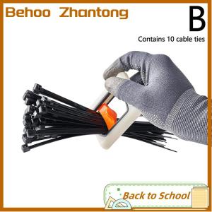 Behoo Square Cable Tie Organizer Fluorescent Portable Storage Cable Tie Holder Stable Fluorescent Organizer