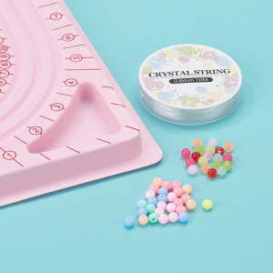 U Shaped Channels Beading Boards Bead Design Trays Necklace Bracelet Beading Design Mats for DIY Making