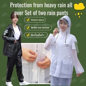 Electric car motorcycle stormproof split raincoat rider pants suit full body rainwear motorcycle Waterproof Motorcycle Raincoat Suit Full Body Rainwear