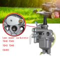 TD40 Carburetor Fit For Lawn Mower TD40 FD40 TD43 TD48 CG400 Kit for Kawasaki Kaaz Fujihama Nitto Fujistar. 