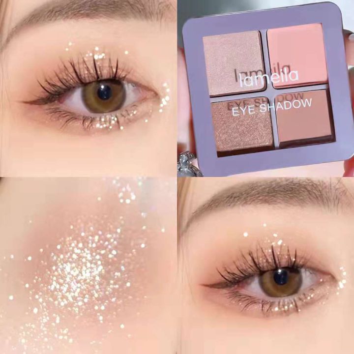 EYESHADOW MAKE UP TAHAN LAMA NATURAL EYE SHADOW LENGKAP MURAH EYESHADOW