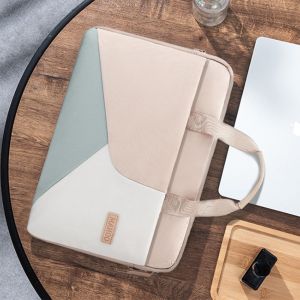 HELLOBBY 15.6 Inch Laptop Sleeve Bag Thin and Stylish Shock-proof Notebook Handle Bag Zipper-Smooth Oxford Cloth Shock-proof Computer Bag for Computer Laptop
