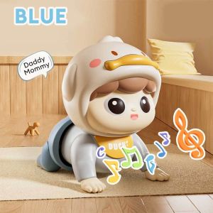Baby Crawling Toy Walking Toy Baby Musical Toys Electric Moving Toys Cartoon Toy Remote Control