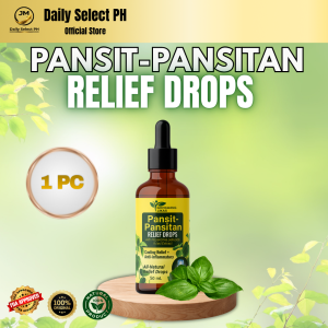 Pansit-Pansitan Relief Drops | Herbal Uric Acid Gout Arthritis Rayuma Support | All-Natural