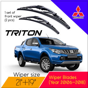 Mitsubishi Attrage Lancer Mirage Pajero Triton Car Windshield Front Wiper Blades Year 2006-2019 22in+14in 24in+12in 22in+18in 21in+19in