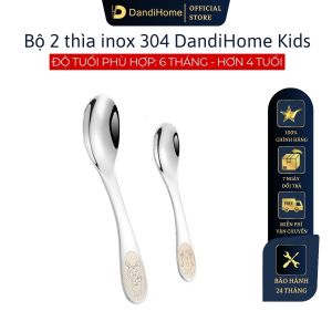 Bộ dao thìa nĩa tập ăn cho bé DandiHome inox 304 cao cấp - Có các lựa chọn