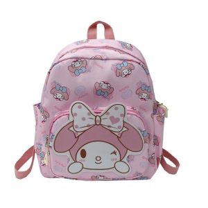 BZAJGEJGESG Kuromi Girls School Bag Childrens Backpack Girls Kindergarten Backpack Student Book Bag Cute Cartoon Bag