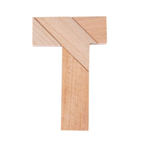 3D Puzzle Kayu T Mainan Edukasi Anak Melatih Otak Kanan Wooden Toys Montessori