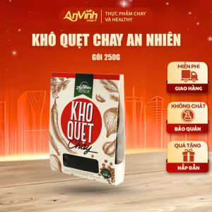 Kho Quẹt Chay An Nhiên 250g Dinh dưỡng thuần chay Gia vị Chay Healthy