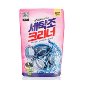ราคาใหม่ของแพ็กใหม่ซองชมพู ผงล้างถังเครื่องซักผ้า Sandokkaebi ของแท้ นำเข้าจากเกาหลี สำหรับฝาหน้าและฝาบน ซองใหญ่ 450 กรัม