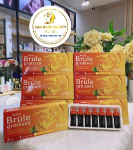 Đốt mỡ thừa cam dứa Milical Extra Brule Graisses Pháp - Hộp 7 ống