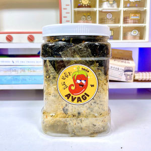 BÁNH TRÁNG TRỘN RONG BIỂN SẤY TỎI (Bánh trángrong biển tỏi sấy) AVAGI Đồ ăn vặt Snack Food Thức Ăn