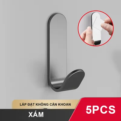 Combo 10/5Móc Dán Tường Treo Đồ Chịu Lực Siêu Dính Không Cần Khoan Tường Móc dán tường chịu lực