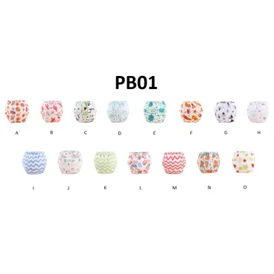 FSPB01 Popok Kain Bayi Kancing Motif Karakter Cloth Clodi Diaper Dapat Dicuci Reusable