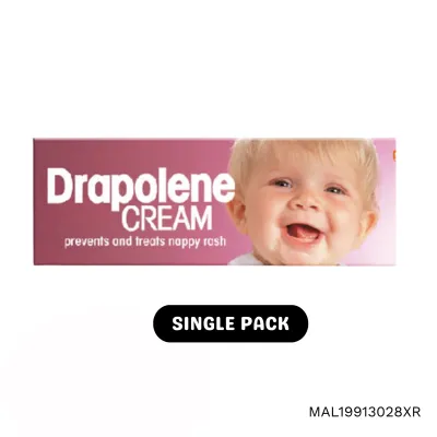 DRAPOLENE CREAM 55G / TWIN PACK 2S | Prevents & Treats Nappy Rash