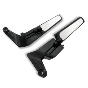 CNC Wind Wing Rotating Side Mirror Universal Reduces Wind Resistance Full Alloy