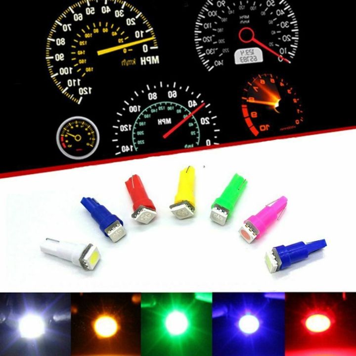[TYEE Automotive Products] หลอดไฟไฟ LED T5สำหรับแผงหน้าปัดแผงหน้าปัด ...
