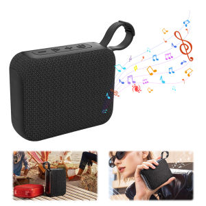 【New Arrival】 BT Speaker Stereo Sound Small Wireless Speaker Deep Bass for Outdoor/Home/Party/Travel Gift Ideas