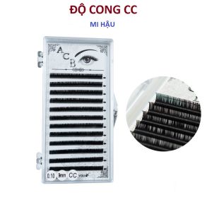 Mi Khay ACB Độ Cong CC Hộp Lông Mi  Dùng Để Nối Classic Thiết KếChập Sợi Tạo Fan Tập Nối Mi ĐenMềm  Bắt Keo Không Có Mi Con_Mi ACB