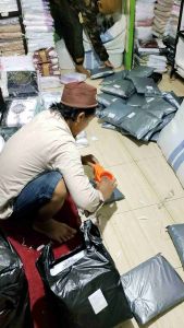 Al Arofah mukena terusan dewasa ZULAIKHA Rayon Twill mukena lajuran dewasa bordir