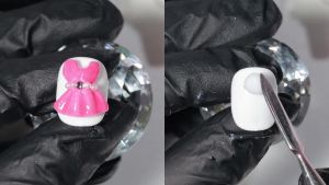 Gel tạo hình móng 3D bộ 4 tuýp gel đặc dùng để tạo hình móng. Bộ dụng cụ tạo hình điêu khắc và tạo khuôn cho người mới bắt đầu dùng tại nhà (màu trong suốt trắng màu da và hồng).