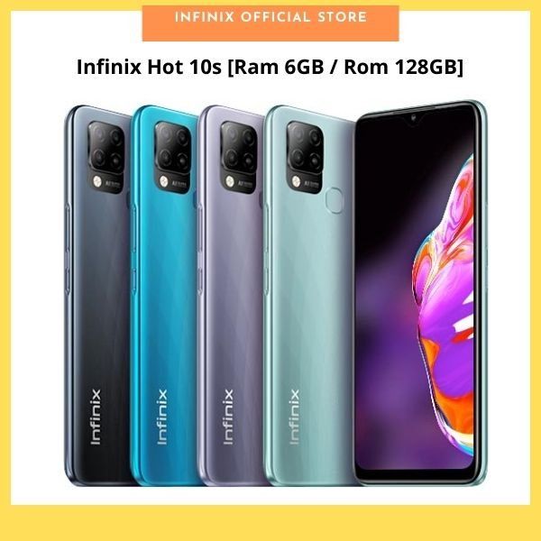 Infinix Hot 10S 6/128GB Best Gaming Performance– Helio G85 –