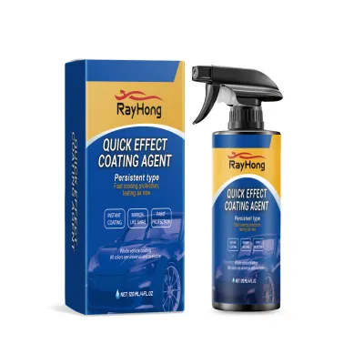 Advanced Car Quick-acting Coating Agent Spray 120ml Quick Effect Coating Agent 3 in 1 High Protection Quick Car Coating Spray Long-Lasting Protection