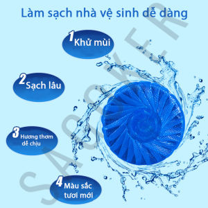 Gel Khử Mùi Bồn Cầu Diệt Khuẩn - Gel Thơm Khử Trùng Bồn Cầu Dạng Thạch Hình Bông Hoa - Gel Tẩy Bồn Cầu Làm Sạch Khử Mùi Về Sinh  Hương Thơm Dễ Chịu
