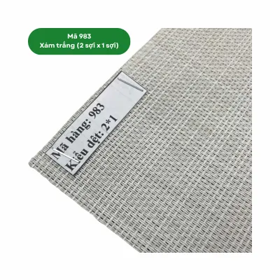 Vải lưới Textilen Fabric vật liệu cao cấp ngành ngoại thất - Làm ghế sofa ghế hồ bơi - Khổ lưới 1.5m (loại 2 sợi x 1 sợi)