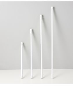 33-120CM Adjustable Telescopic Rod Clothes Rod Shower Curtain Rod Curtain Rod