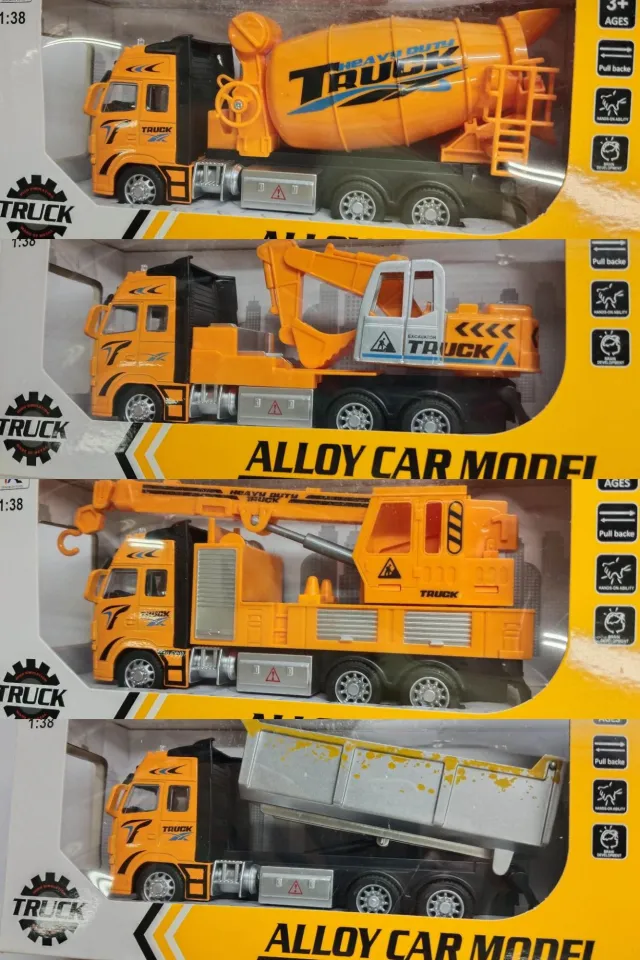 Diecast on sale construction trucks