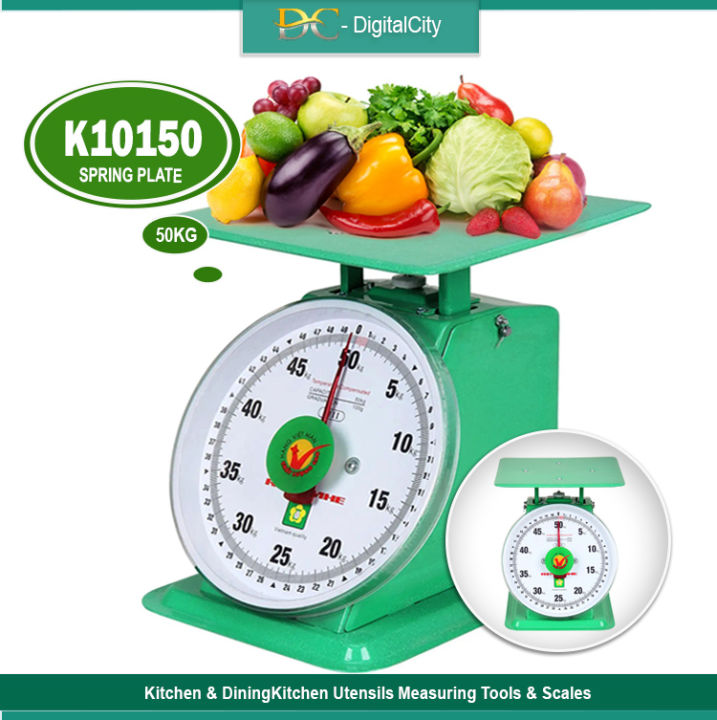 Platescale Unit DC l 50KG Stainless Steel Plate Dial Scale K10150 | Lazada PH