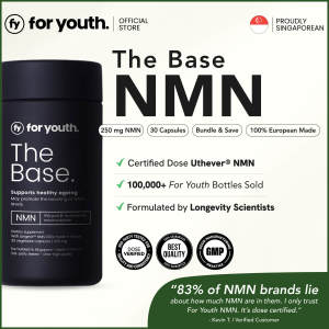 NMN | 250 mg | For Youth | 100% Made in Europe - NMN Supplement - 250 mg 30 vegetable caps - 99% Pure (3rd party lab tested) - Science-backed Anti-ageing Supplement - Nicotinamide Mononucleotide - NAD+ Booster - Supports Energy Brain and Skin Health