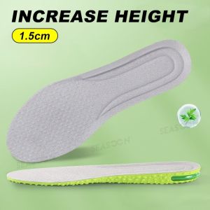 Air Cushion Height Increase Insoles Shock Absorption Shoe Cushion Pads for men and women 1.5/2.5/3cm