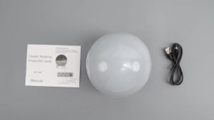 โปรเจคเตอร์โคมไฟกลางคืน โปรเจคเตอร์แสงดาว โคมไฟเด็ก ตกแต่ง โคมไฟหมุนดาว โปรเจคเตอร์ดวงจันทร์ กาแล็กซี่ โคมไฟโต๊ะ