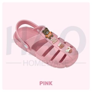 Sandal Gladiator Jelly Import / Sandal Wanita 3D Stiker 807